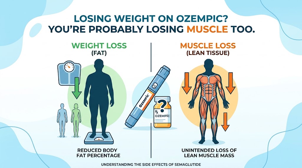 Losing Weight on Ozempic? You're Probably Losing Muscle Too