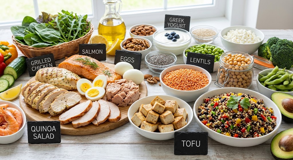 High Protein Foods for Weight Loss (Veg and Non-Veg)