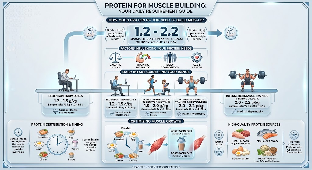 How Much Protein Do You Need to Build Muscle?