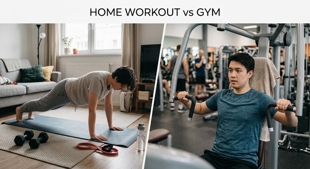 Home Workout vs Gym: Which Is Better for Beginners?