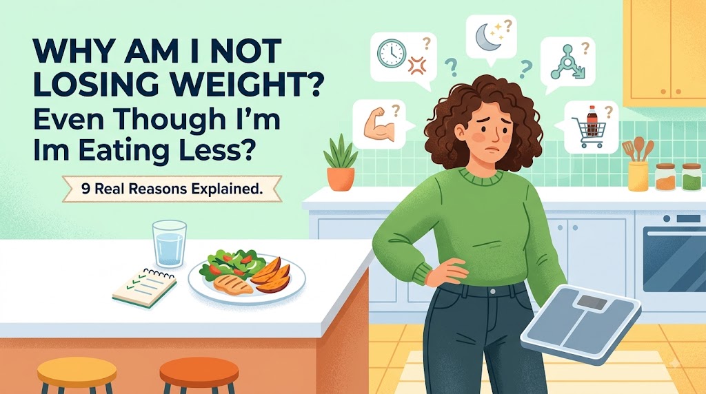 Why Am I Not Losing Weight Even Though I'm Eating Less? 9 Real Reasons