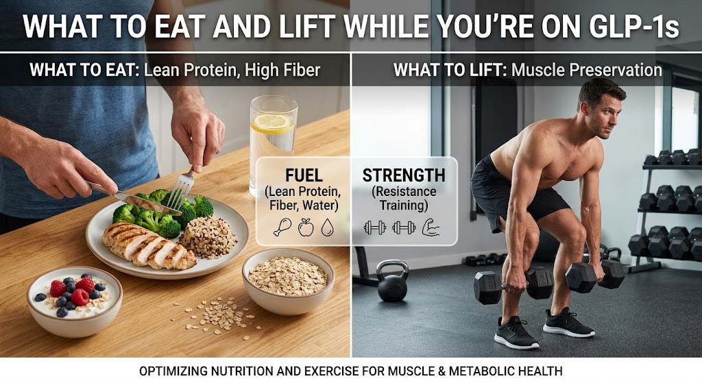 What to Eat and Lift While You're on GLP-1s
